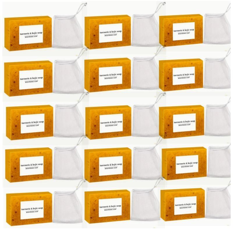 Turmeric Soap Lemon Soap Kojic Acid Soap Ginger Handmade Cold Process