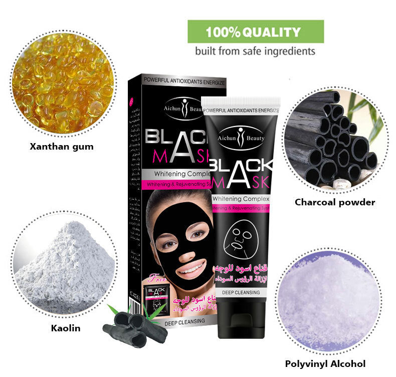 Pore Reduction Dead Sea Mud Tearing Black Mask