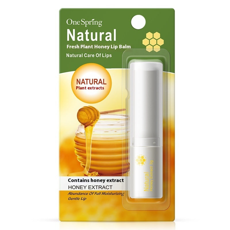 Honey Moisturizing Plant Lip Balm Moisturizing Lip Balm Antidrying Lip Wrinkle Lip Balm