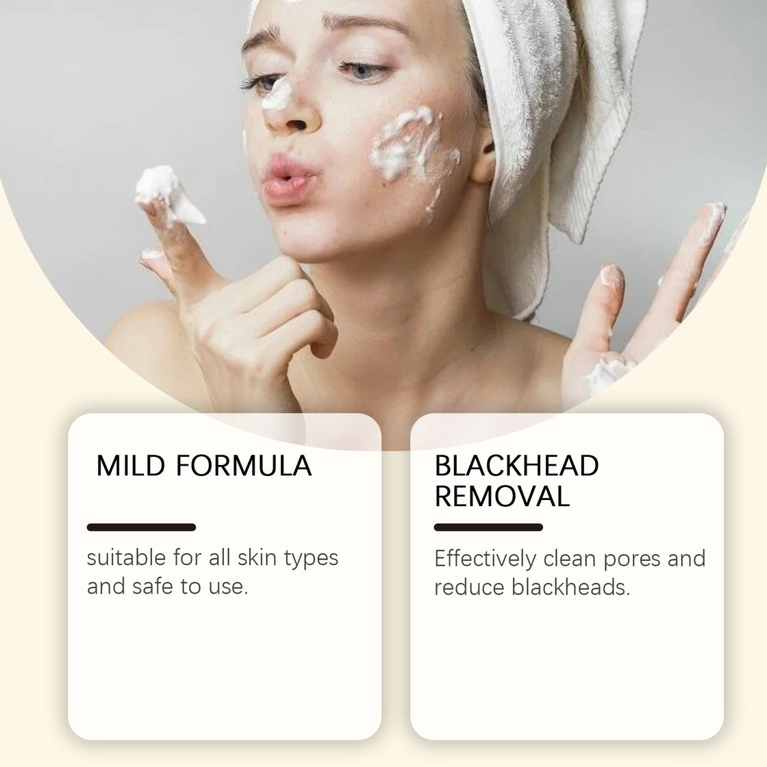 Deep Cleansing Lock Water Moisturizing Mild Long-lasting Moisturizing Cleansing Skin Care