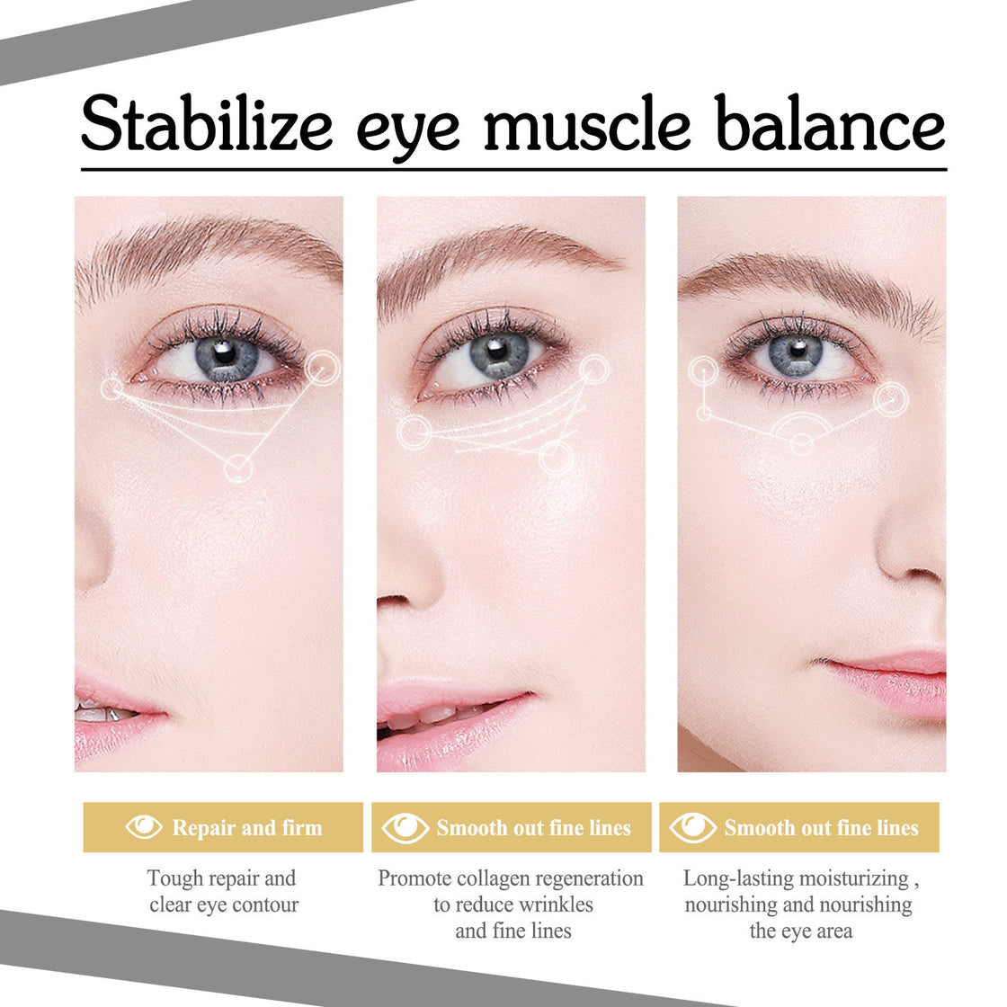 Eye Firming Gel Fading Wrinkle Eye Bags Moisturizing