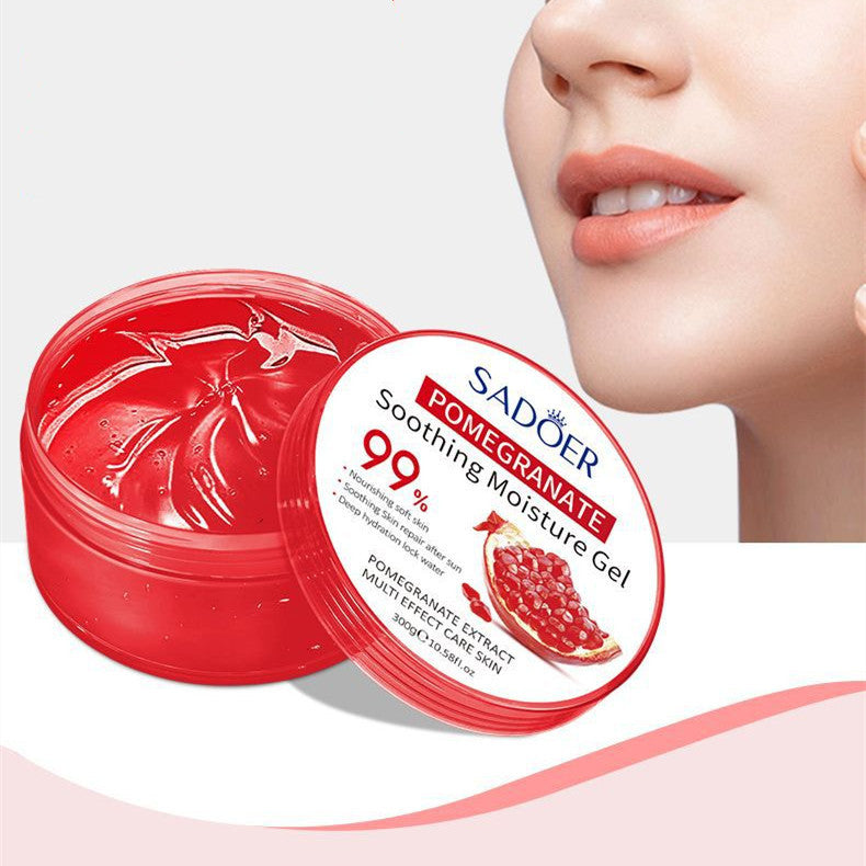 Pomegranate Aloe Vera Gel 300g Hydrating Moisturizing Facial Cream