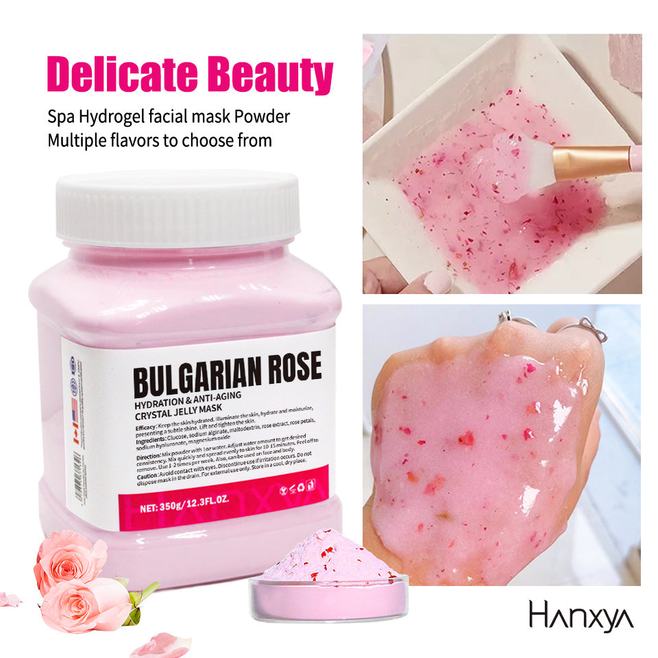 Rose Petals Hyaluronic Acid Jelly 350g Mask Powder Wholesale