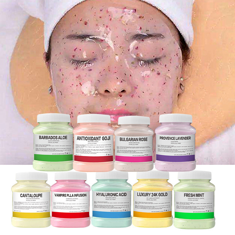 Rose Petals Hyaluronic Acid Jelly 350g Mask Powder Wholesale