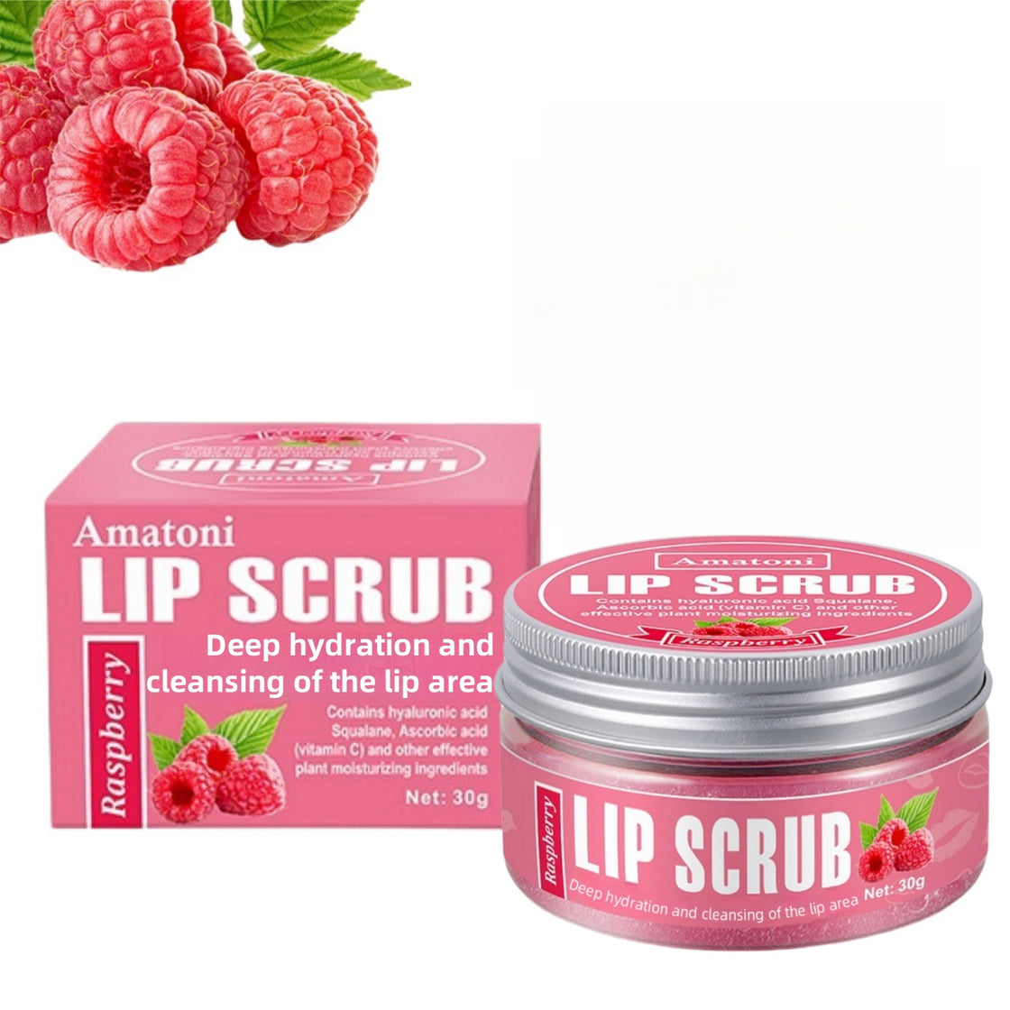 Fruit Flavor Lip Scrub Cream Exfoliating Moisturizing And Nourishing Care