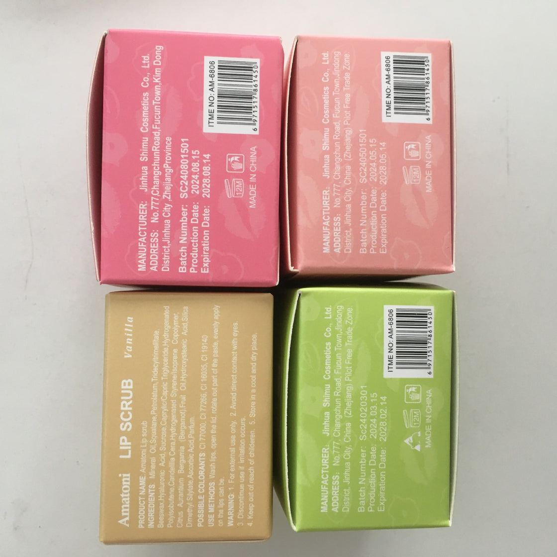 Fruit Flavor Lip Scrub Cream Exfoliating Moisturizing And Nourishing Care