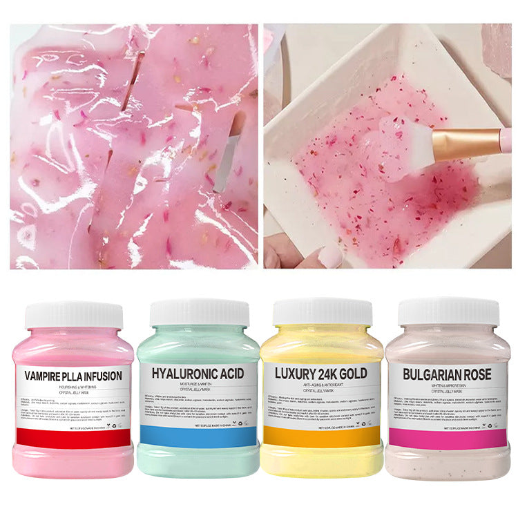Rose Petals Hyaluronic Acid Jelly 350g Mask Powder Wholesale