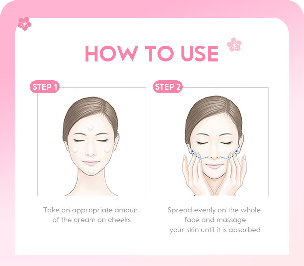 Cherry Blossom Moisturizing  Cream 25g Hydrating Cream