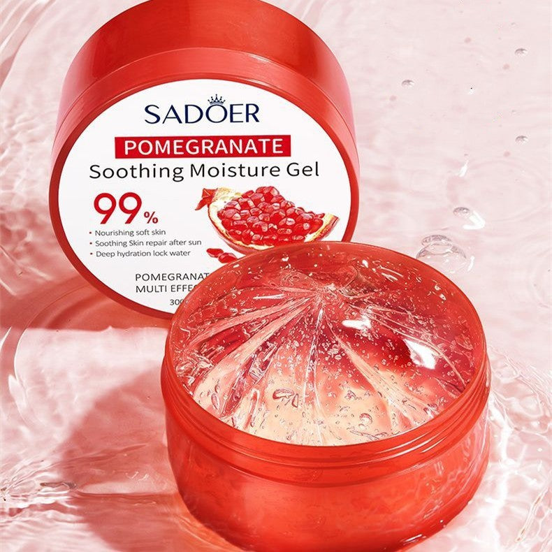Pomegranate Aloe Vera Gel 300g Hydrating Moisturizing Facial Cream