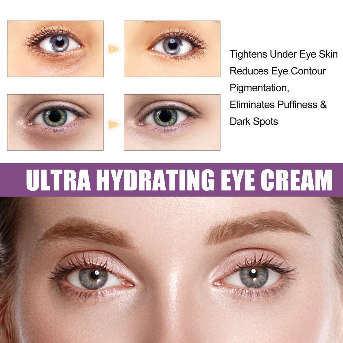 Fishtail Pattern Dark Circles Replenishment Skin Cream